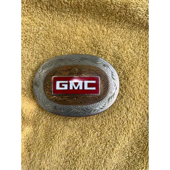 Vintage GMC Truck Belt Buckle - Picture 1 of 5